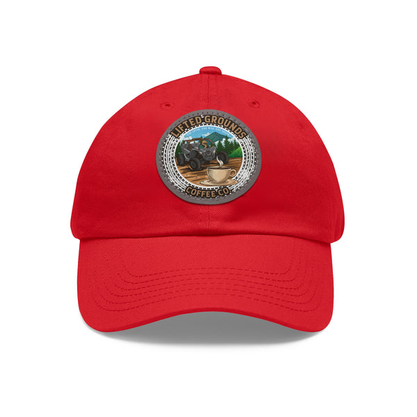 Trendy Dad Hat with Leather Patch - Perfect for Coffee Lovers