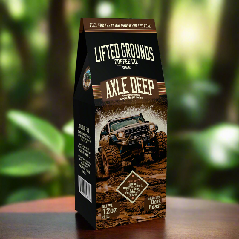 Axle Deep Dark Roast – Guatemalan Huehuetenango - Lifted Grounds Coffee co